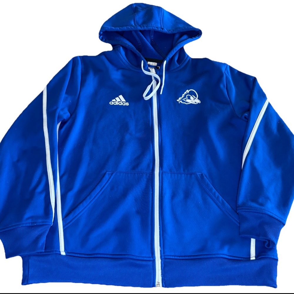 Adidas Delaware Blue Hens Track & Field Full Zip Track Jacket